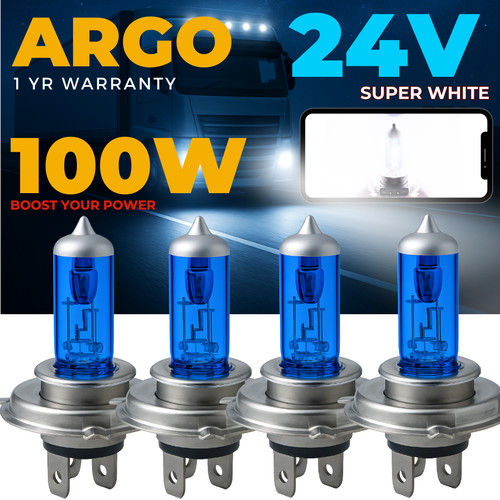 24v headlight bulb 6000k - 24v,