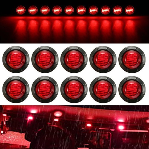 10x 12v 24v - led, red