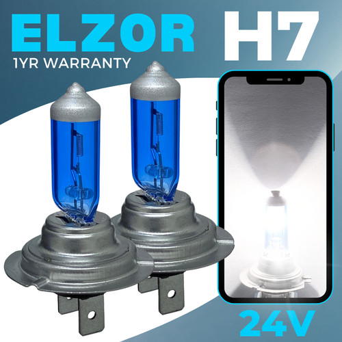 24v xenon white headlight - white,