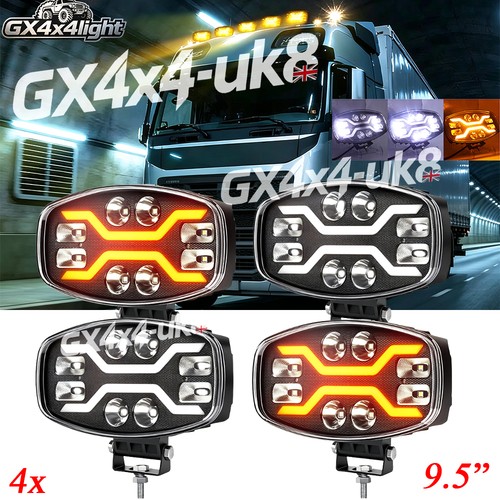 Led jumbo fog spot - 4x,