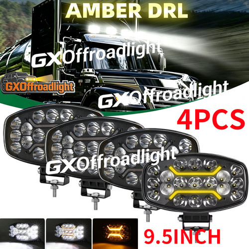 Led oval fog spot - 9.5",