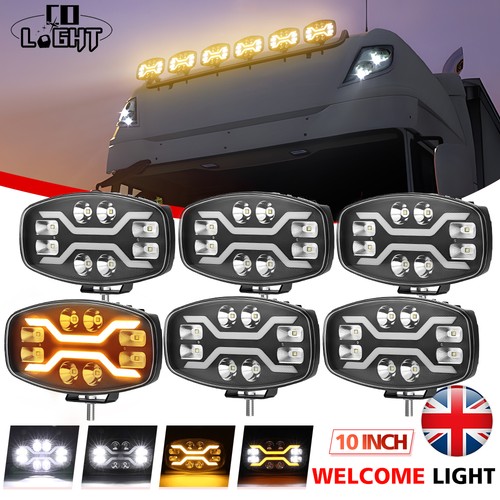 Led oval fog - 6x,