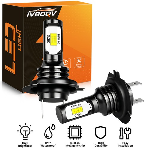24v 140w headlight bulbs - 2x,