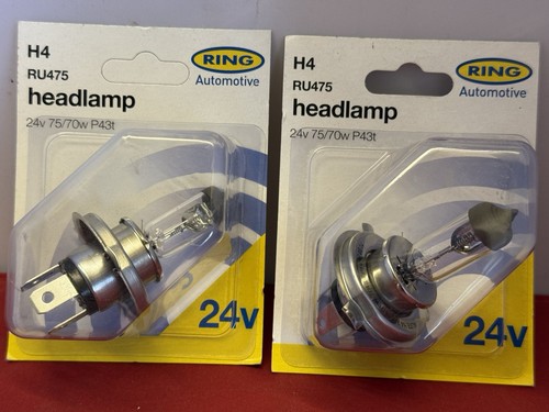 24v headlight bulb 75w - h4,