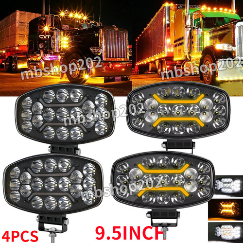 Led lights combo spot lamp - 4x,