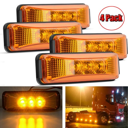 Orange amber indicator bus - 4x,