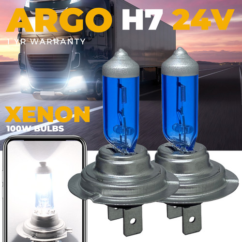 24v xenon white headlight - 24v,