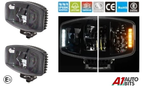 Led jumbo oval spot - 2x,