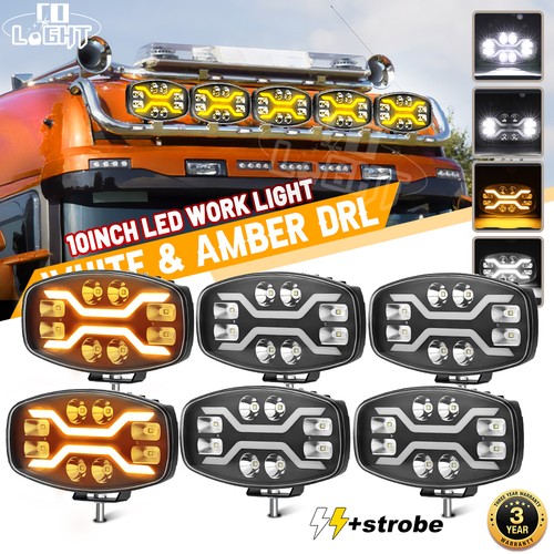 Led jumbo fog spot - 9.6'',