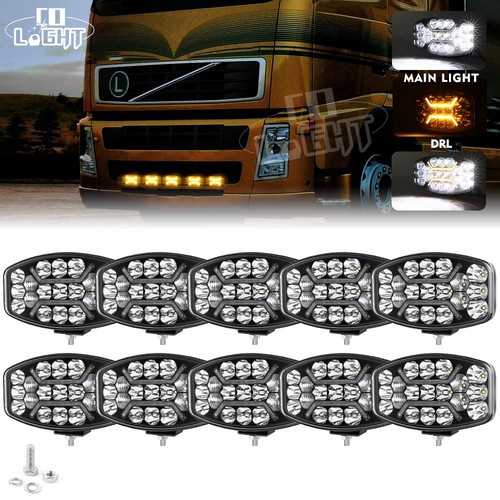10x led oval fog spot - 10"led,