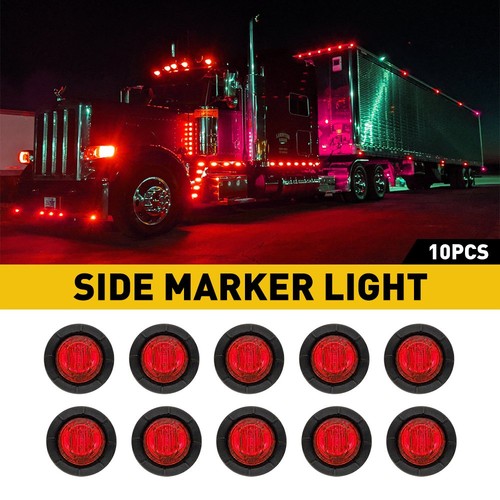 10x 12v led red side - 10x,