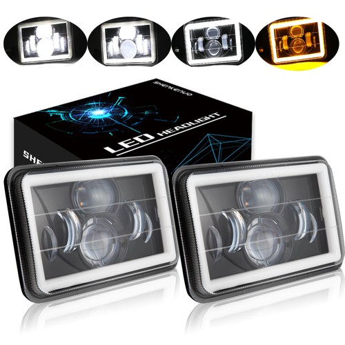 Led headlight drl - 2x, 4"x6"