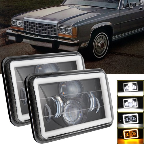Pair led headlight drl - headlight,