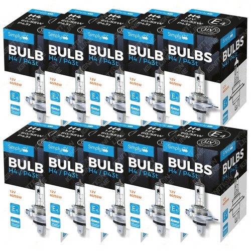 Halogen headlamp bulb - h4,
